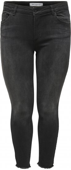 Only Carmakoma Willy Skinny Fit Jeans Black - Džíny - 