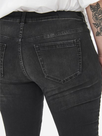 Only Carmakoma Willy Skinny Fit Jeans Black - Džíny - 