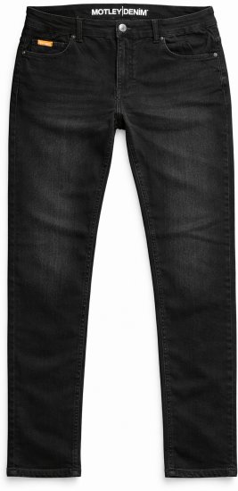 Motley Denim Soho 5-Pocket Jeans Black - Džíny & kalhoty - Džíny a Kalhoty - W40-W70
