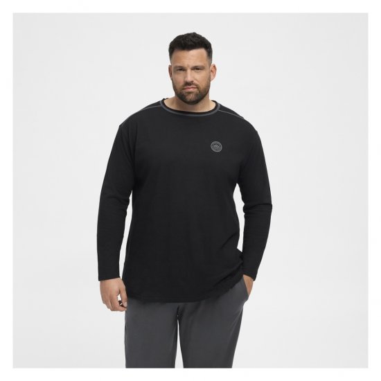 North Latitude Py Jersey O-Neck Long Sleeve Black - Trička s dlouhým rukávem - Trička s dlouhým rukávem - 2XL-8XL