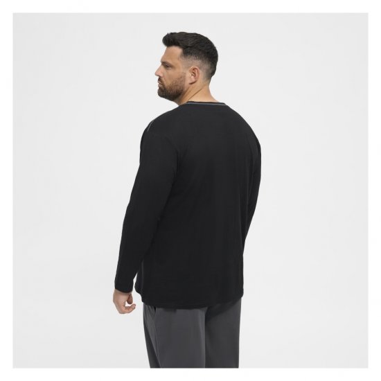 North Latitude Py Jersey O-Neck Long Sleeve Black - Trička s dlouhým rukávem - Trička s dlouhým rukávem - 2XL-8XL