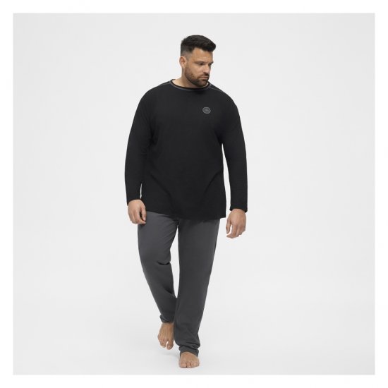 North Latitude Py Jersey O-Neck Long Sleeve Black - Trička s dlouhým rukávem - Trička s dlouhým rukávem - 2XL-8XL