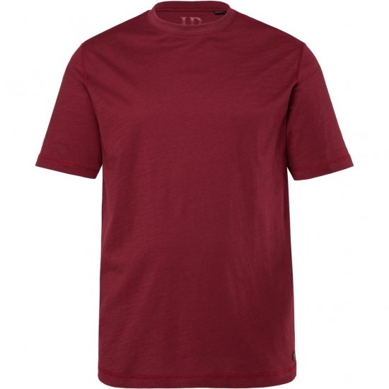 JP1880 T-Shirt Short Sleeve Soft Jersey Red - Trička - Trička nadměrné velikosti - 2XL-14XL