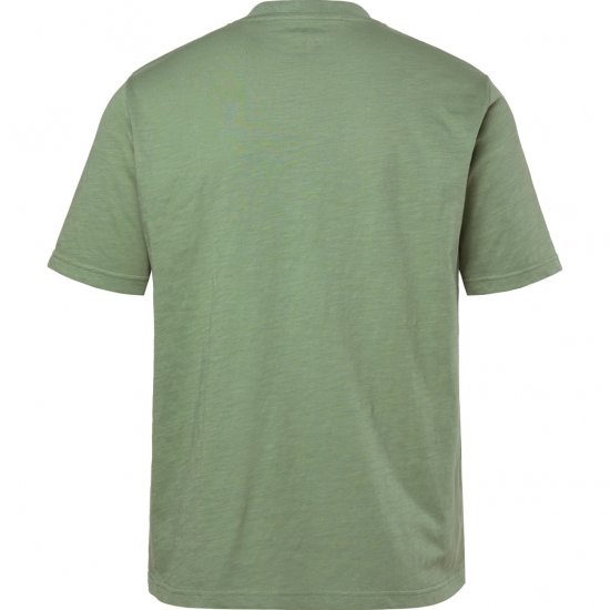 JP1880 T-Shirt Short Sleeve Chest Print Eucalyptus Green - Trička - Trička nadměrné velikosti - 2XL-14XL