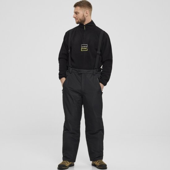 North Latitude Sport Ski Pants 5000mm Black - Lyžařské oblečení - 