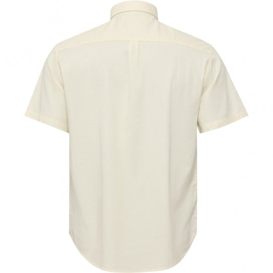 North Latitude Shirt Linen Cotton Short Sleeve Off-White - Košile - Košile 2XL-10XL