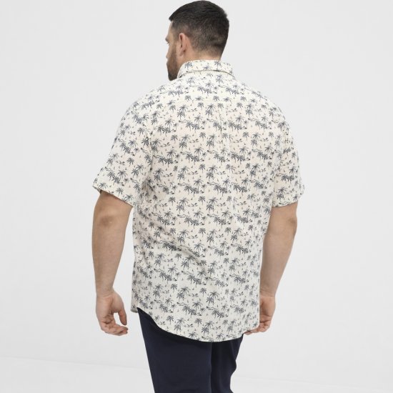 North Latitude Shirt Short Sleeve Off White - Košile - Košile 2XL-10XL