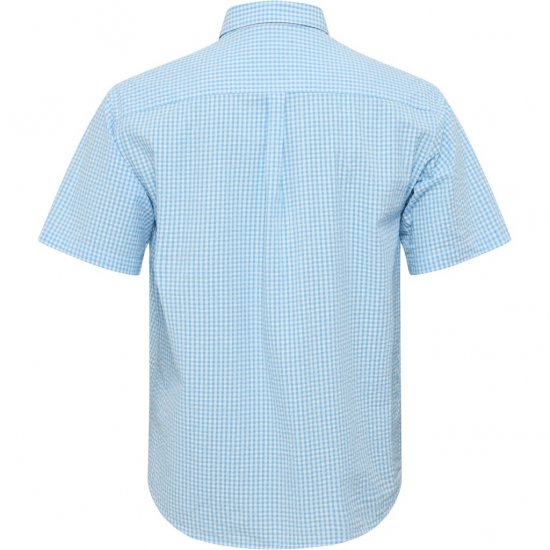 North Latitude Shirt Short Sleeve Turquoise - Košile - Košile 2XL-10XL