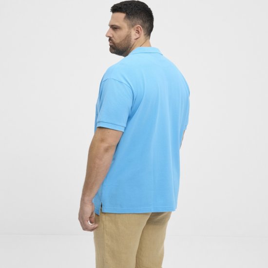 North Latitude Polo Pique Short Sleeve Turquoise - Polokošile - Polokošile 2XL-8XL - Trička s límečkem 2XL-8XL