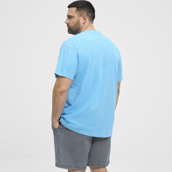 North Latitude T-Shirt Printed Turquoise - Trička - Trička nadměrné velikosti - 2XL-14XL