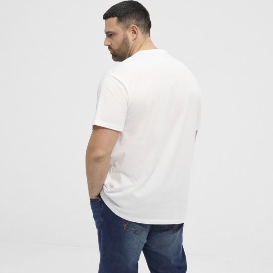 North Latitude T-Shirt Coca-Cola White - Trička - Trička nadměrné velikosti - 2XL-14XL