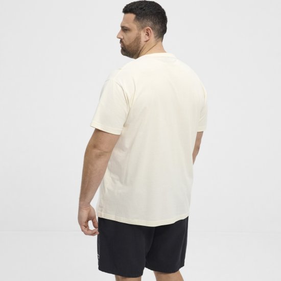 North Latitude T-Shirt Printed Off-White - Trička - Trička nadměrné velikosti - 2XL-14XL