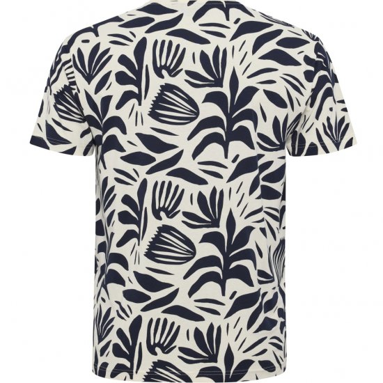North Latitude T-shirt Allover Printed Navy - Trička - Trička nadměrné velikosti - 2XL-14XL