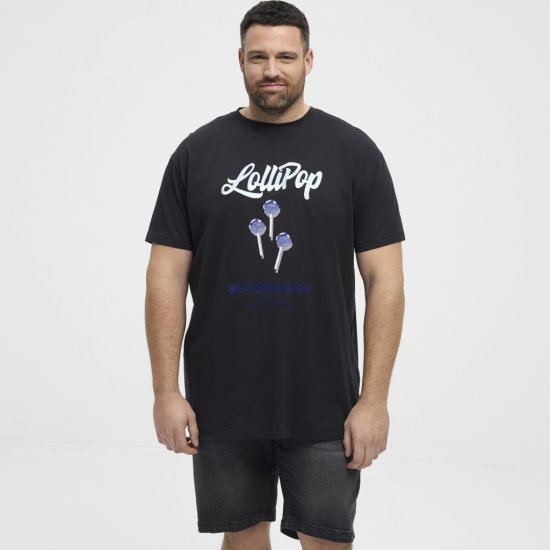 North Latitude T-Shirt Lollipop Black - Trička - Trička nadměrné velikosti - 2XL-14XL