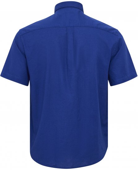 North Latitude Shirt Short Sleeve TALL Blue - PÁNSKÉ OBLEČENÍ MT-6XLT - TALL-velikosti