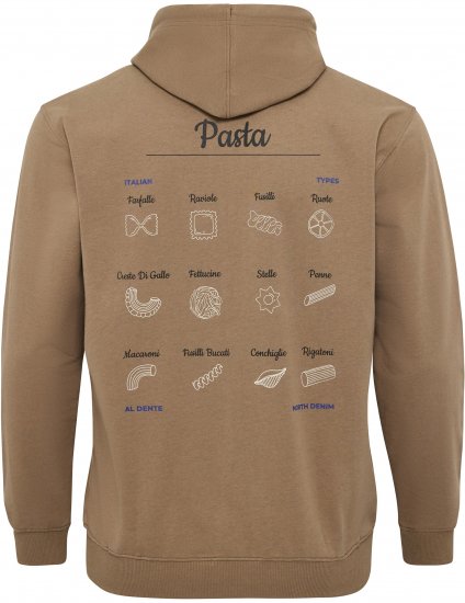 North Latitude Hoodie with Zipper Dark Sand - Mikiny & mikiny s kapucí - Mikiny & Mikiny s kapucí 2XL-12XL