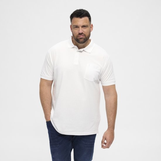 North Latitude Polo Short Sleeve White - Polokošile - Polokošile 2XL-8XL - Trička s límečkem 2XL-8XL