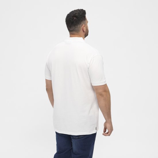 North Latitude Polo Short Sleeve White - Polokošile - Polokošile 2XL-8XL - Trička s límečkem 2XL-8XL