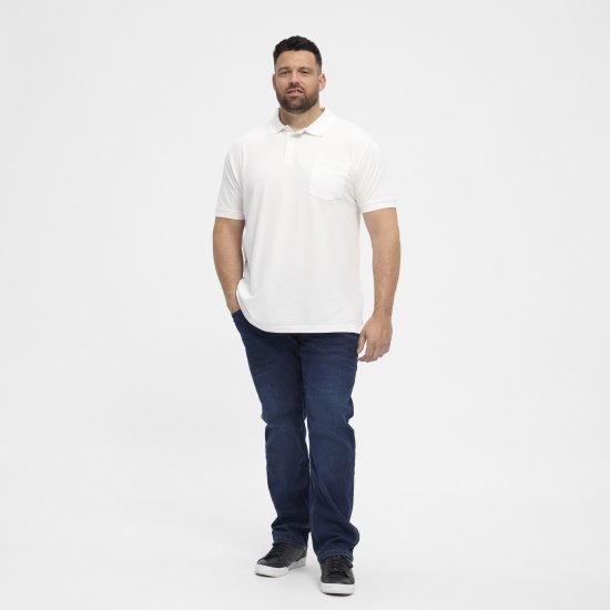 North Latitude Polo Short Sleeve White - Polokošile - Polokošile 2XL-8XL - Trička s límečkem 2XL-8XL