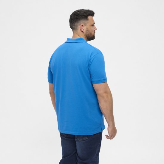 North Latitude Polo Short Sleeve Blue - Polokošile - Polokošile 2XL-8XL - Trička s límečkem 2XL-8XL