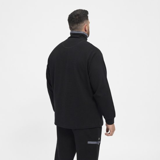 North Latitude Sweatshirt Ottoman Black - Mikiny & mikiny s kapucí - Mikiny & Mikiny s kapucí 2XL-12XL