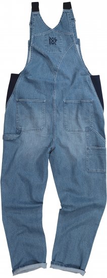 JP1880 Dungarees Denim Adjustable Straps Blue - Džíny & kalhoty - Džíny a Kalhoty - W40-W70