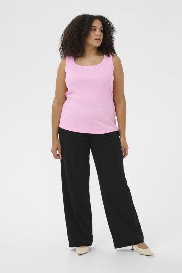 Kaffe Curve Pheolo Pants Black - Látkové kalhoty - 