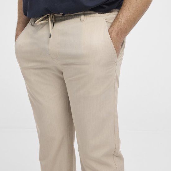 North Latitude 51143 Dress Pants Jog Style Beige - Džíny & kalhoty - Džíny a Kalhoty - W40-W70