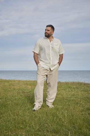 North Latitude 51143 Dress Pants Jog Style Beige - Džíny & kalhoty - Džíny a Kalhoty - W40-W70