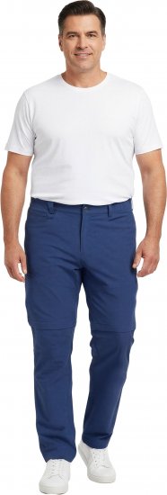 Dobsom Nebraska Kalhoty s Odzipovatelnými Nohavicemi Modré - Sportovní oblečení - Sportovní Oblečení 2XL-10XL