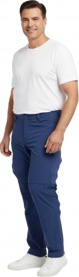 Dobsom Nebraska Kalhoty s Odzipovatelnými Nohavicemi Modré - Sportovní oblečení - Sportovní Oblečení 2XL-10XL