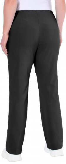 Ulla Popken Classic Stretch Bengaline Comfort Pants Black - Džíny & Kalhoty ve Velkých Velikostech – Plus Size - 