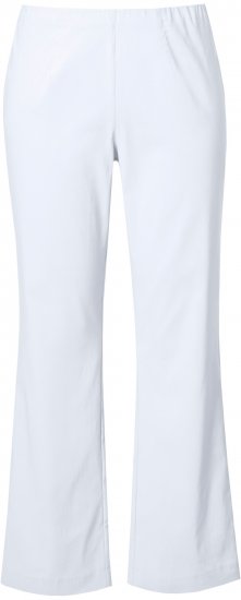 Ulla Popken Classic Stretch Bengaline Comfort Pants Snow White - Džíny & Kalhoty ve Velkých Velikostech – Plus Size - 