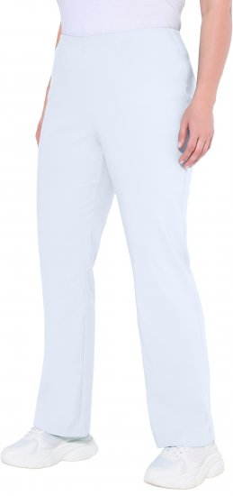 Ulla Popken Classic Stretch Bengaline Comfort Pants Snow White - Džíny & Kalhoty ve Velkých Velikostech – Plus Size - 