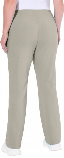 Ulla Popken Classic Stretch Bengaline Comfort Pants Brown - Džíny & Kalhoty ve Velkých Velikostech – Plus Size - 