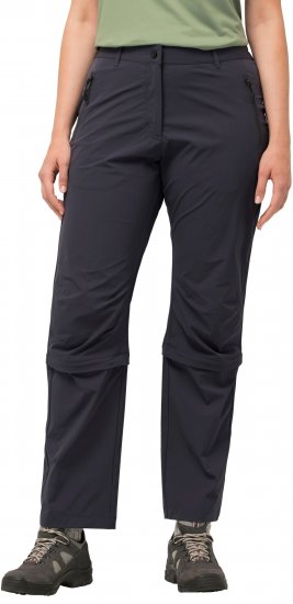 Ulla Popken Versatile Zip Off Leg Quick Dry Stretch Pants Graphite Grey - Džíny & Kalhoty ve Velkých Velikostech – Plus Size - 