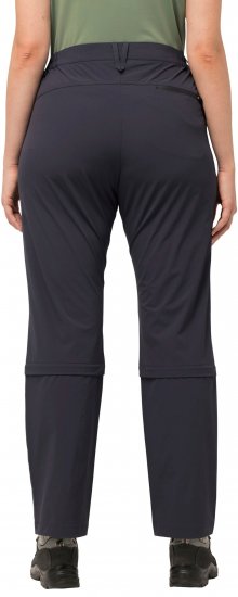 Ulla Popken Versatile Zip Off Leg Quick Dry Stretch Pants Graphite Grey - Džíny & Kalhoty ve Velkých Velikostech – Plus Size - 