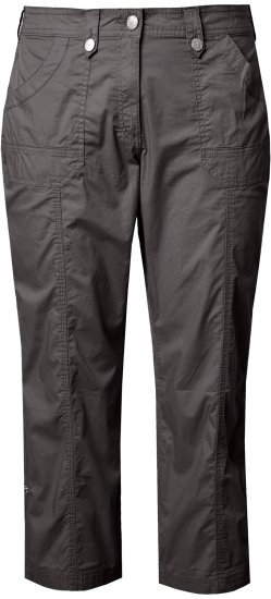Ulla Popken Roll Tab Hem Stretch Cargo Pants Grey - Džíny & Kalhoty ve Velkých Velikostech – Plus Size - 