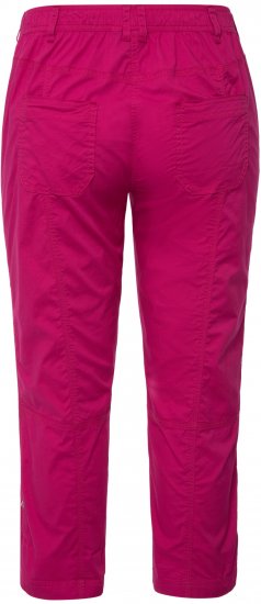 Ulla Popken Roll Tab Hem Stretch Cargo Pants Pink - Džíny & Kalhoty ve Velkých Velikostech – Plus Size - 