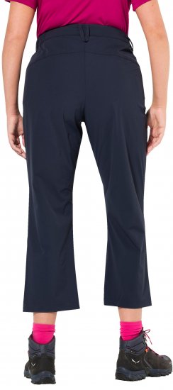 Ulla Popken Functional Sport Quick Dry Stretch Crop Pants Navy Blue - Džíny & Kalhoty ve Velkých Velikostech – Plus Size - 