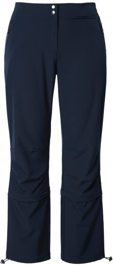 Ulla Popken Zip Off Reflective Detail Funtional Powerstretch Pants Navy - Džíny & Kalhoty ve Velkých Velikostech – Plus Size - 