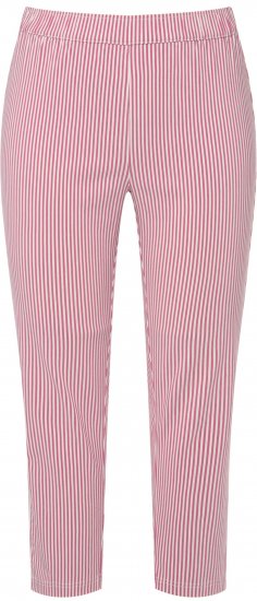 Ulla Popken Stretch Blend Bengaline Pants Pale Lilac - Džíny & Kalhoty ve Velkých Velikostech – Plus Size - 