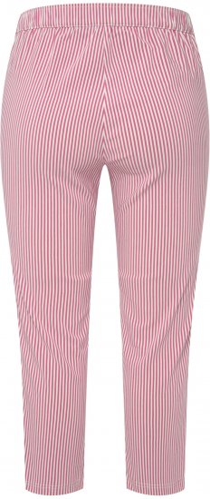 Ulla Popken Stretch Blend Bengaline Pants Pale Lilac - Džíny & Kalhoty ve Velkých Velikostech – Plus Size - 