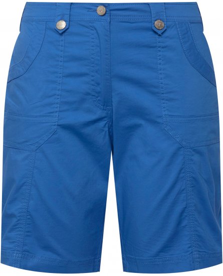 Ulla Popken Cargo Bermuda Shorts Royal Blue - Džíny & Kalhoty ve Velkých Velikostech – Plus Size - 