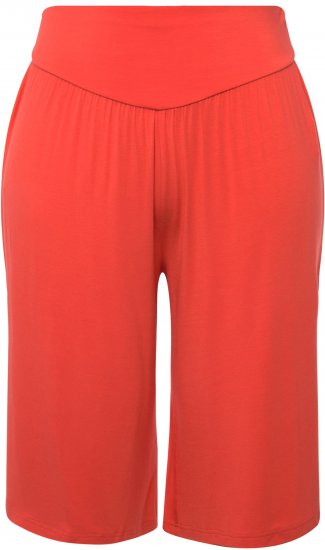 Ulla Popken Wide Leg Flared Bermuda Shorts - Džíny & Kalhoty ve Velkých Velikostech – Plus Size - 