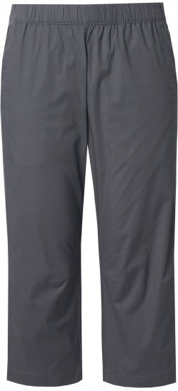 Ulla Popken Cropped Ruby Fit Pants Graphite Grey - Džíny & Kalhoty ve Velkých Velikostech – Plus Size - 