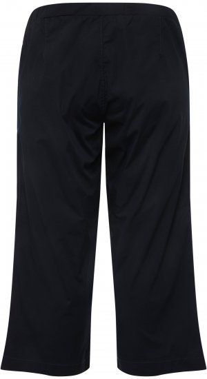Ulla Popken Cropped Ruby Fit Pants Navy - Džíny & Kalhoty ve Velkých Velikostech – Plus Size - 