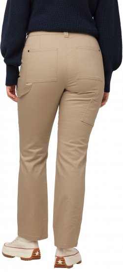 Ulla Popken Bootcut Carpenter Jeans Dark Putty - Džíny & Kalhoty ve Velkých Velikostech – Plus Size - 