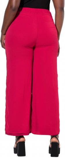 Ulla Popken Layered Chiffon Wide Leg Pants - Džíny & Kalhoty ve Velkých Velikostech – Plus Size - 