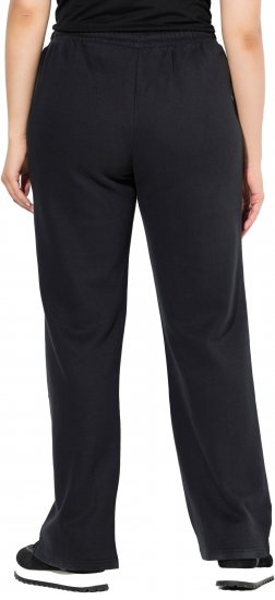 Ulla Popken Track Pants Black - Džíny & Kalhoty ve Velkých Velikostech – Plus Size - 